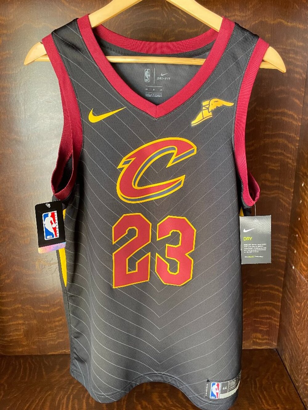 Lebron James Authentic Wingfoot Statement Swingman Jersey